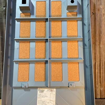 Vintage 1980s Coors Light Menu Board
