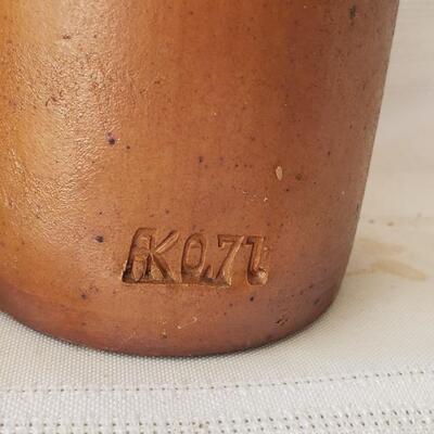 Antique beer gin bottles salt glaze