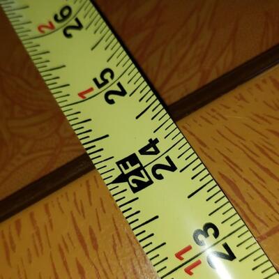 Vintage enamel on wood kitchen table