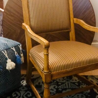 Lot 70 - Pine Armchairs by Drexel Heritage /Set of 6