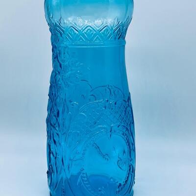 #370 Tiara Exclusive Tall Blue Vase 