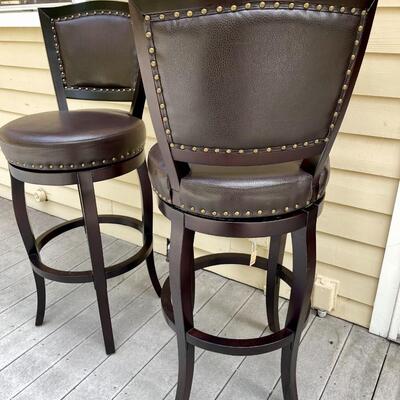 LOT 20  PAIR OF PIER ONE BAR STOOLS AS IS 