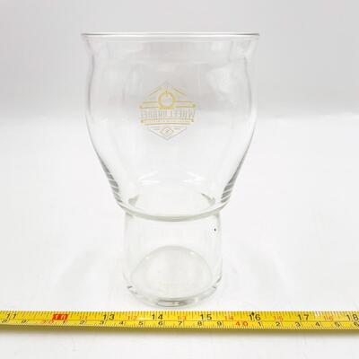 WHEEL BARREL RESTAURANT (TOPEKA KS) BEER GLASS