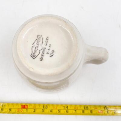 VINTAGE MCNICOL CHINA COFFEE CUP