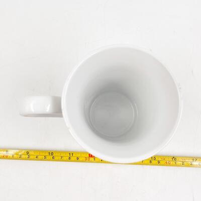 STARBUCKS WHITE FLARED COFFEE MUG