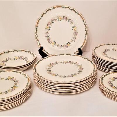 Lot #57  Lot of Antique Johnson Bros. China "Moorland"