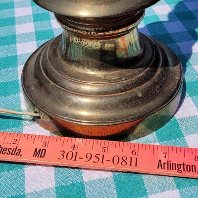 Lot 6: Vintage Brass Lamp