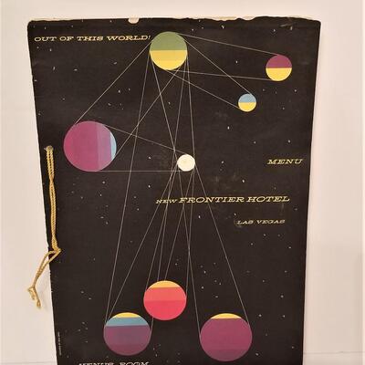 Lot #62  Fabulous All original Judy Garland Las Vegas Premier Menu/Program - 1956!