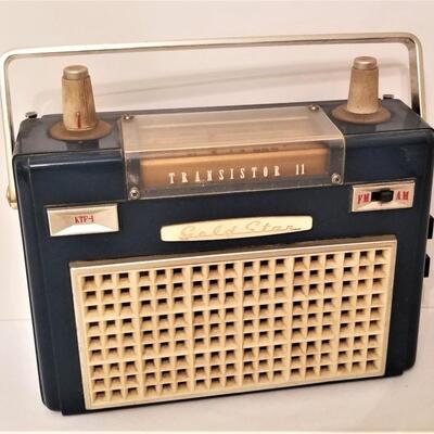 Lot #63  Cool Vintage Gold Star KTF-1 Radio