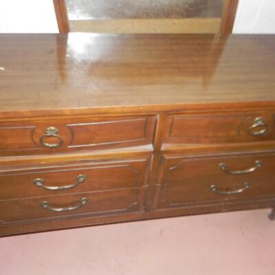 DRESSER WITH MIRROR
