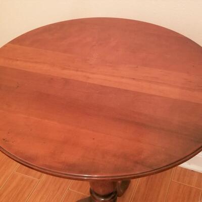 Lot #67  Vintage Tilt-Top Table