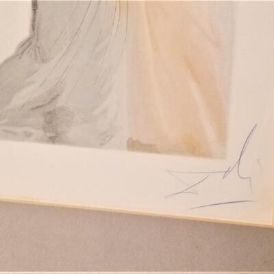 Lot #69  Two Wood Block Prints from Salvador Dali's "The Divine Comedy" - signed/numbered
