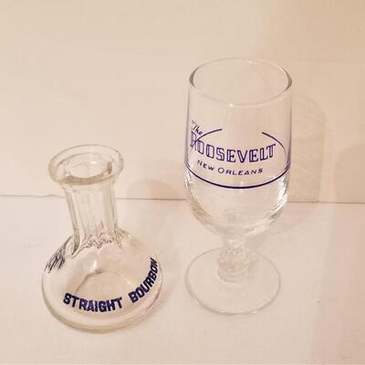 Lot #70  New Orleans ROOSEVELT HOTEL Bar ware