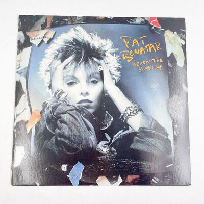 PAT BENATAR â€œSEVEN THE HARD WAYâ€ VINYL RECORD 