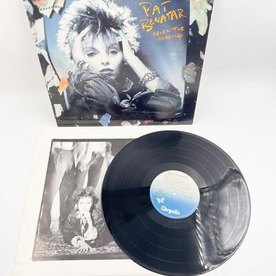 PAT BENATAR â€œSEVEN THE HARD WAYâ€ VINYL RECORD 