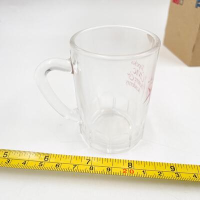 â€œTOPEKA CIVIC THEATRE & ACADEMYâ€ 3 OZ BEER MUG SHOT GLASSES