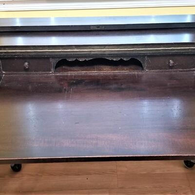Lot #73  Antique Spinet Style Desk - Project Piece