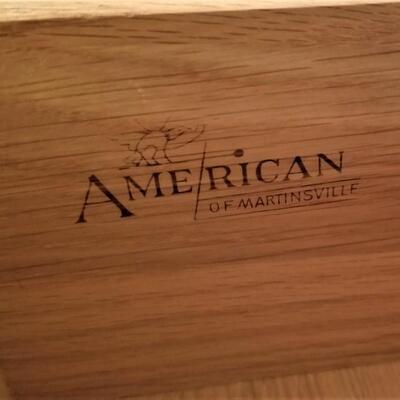 Lot #74  Great Mid Century Modern American of Martinsville Dresser with Mirror