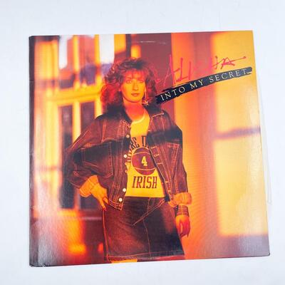 ALISHA â€œINTO MY SECRETâ€ VINYL RECORD