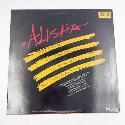 ALISHA â€œINTO MY SECRETâ€ VINYL RECORD