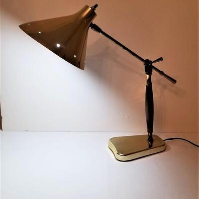 Lot #75  Mid Century Desk Lamp