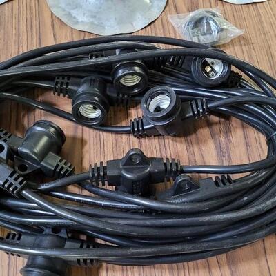 Lot 26: Metal Shade String Lights #1
