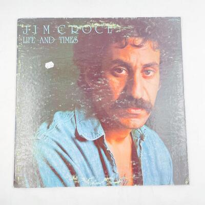 JIM CROCE â€œLIFE AND TIMESâ€ VINYL RECORD