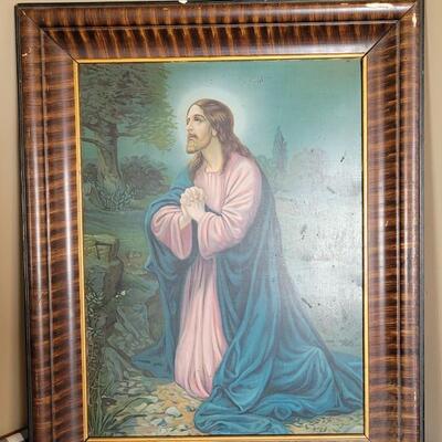 Lot 54: Vintage Jesus Picture 