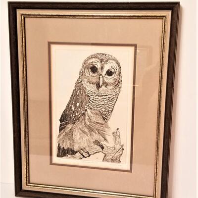 Lot #81  Framed Oil Print - Listed Artist Dell Weller