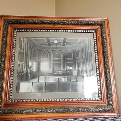 Lot 56: Antique Large Framed Photo