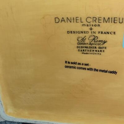 Lot 60: (3) Daniel Cremieux Yellow Cannisters (no lids)