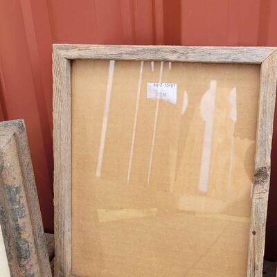 Lot 68: Vintage & Artist Made Picture Frames