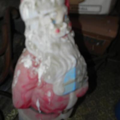 VINTAGE CHRISTMAS BLOW MOLDS