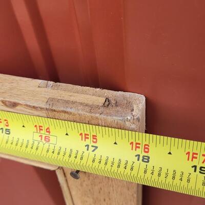 Lot 73: Antique Wood Window Frame Only