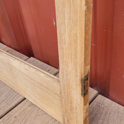 Lot 73: Antique Wood Window Frame Only