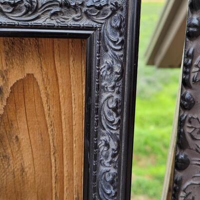 Lot 79: (2) Black Decorative Frames- repros