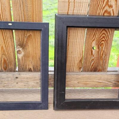 Lot 79: (2) Black Decorative Frames- repros