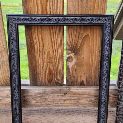 Lot 79: (2) Black Decorative Frames- repros