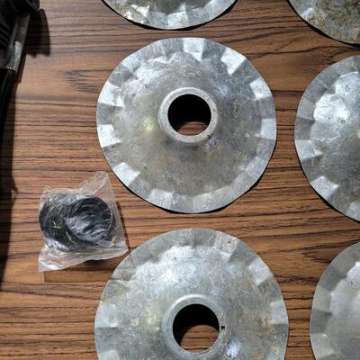 Lot 92: Aluminum Metal Shade String Lights #3