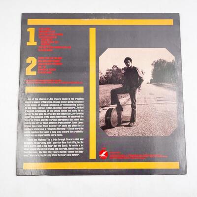 JIM CROCE â€œDOWN THE HIGHWAYâ€ VINYL RECORD