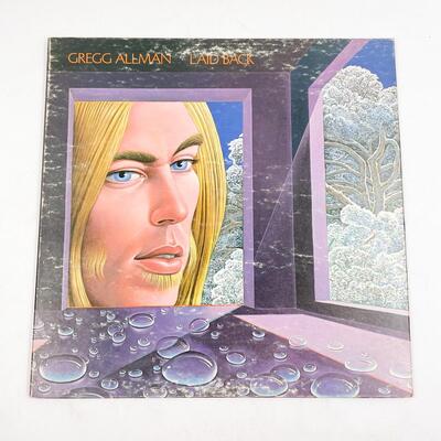 GREGG ALLMAN â€œLAID BACKâ€ VINYL RECORD 