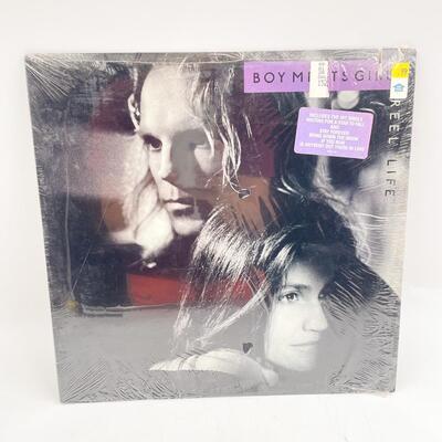 BOY MEETS GIRL â€œREEL LIFEâ€ VINYL RECORD 