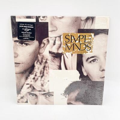 SIMPLE MINDS â€œONCE UPON A TIMEâ€ VINYL RECORD 