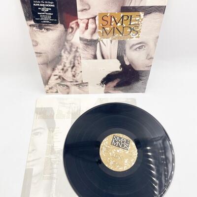 SIMPLE MINDS â€œONCE UPON A TIMEâ€ VINYL RECORD 