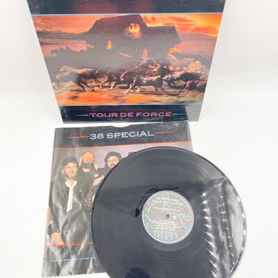 38 SPECIAL â€œTOUR DE FORCEâ€ VINYL RECORD 