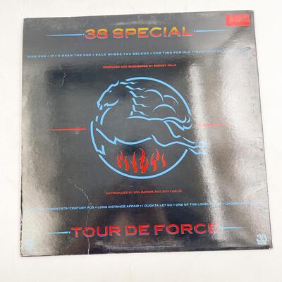 38 SPECIAL â€œTOUR DE FORCEâ€ VINYL RECORD 