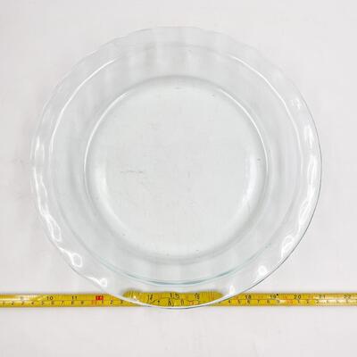 PYREX 9â€ & 9.5â€ GLASS PIE PLATES