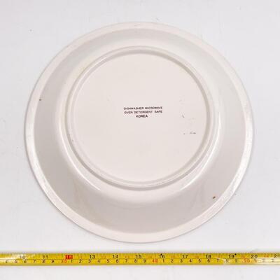 â€œLEMON MERINGUE PIEâ€ 11â€â€™ CERAMIC PIE PLATE