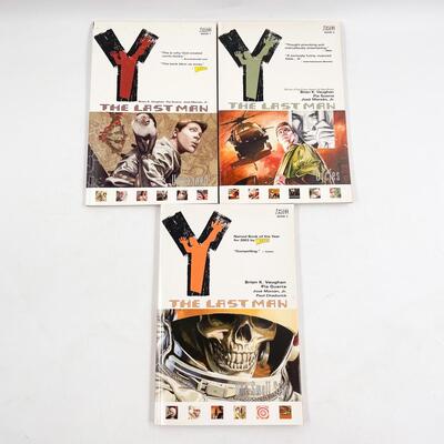 â€œY: THE LAST MANâ€ COMIC BOOK SERIES LOT