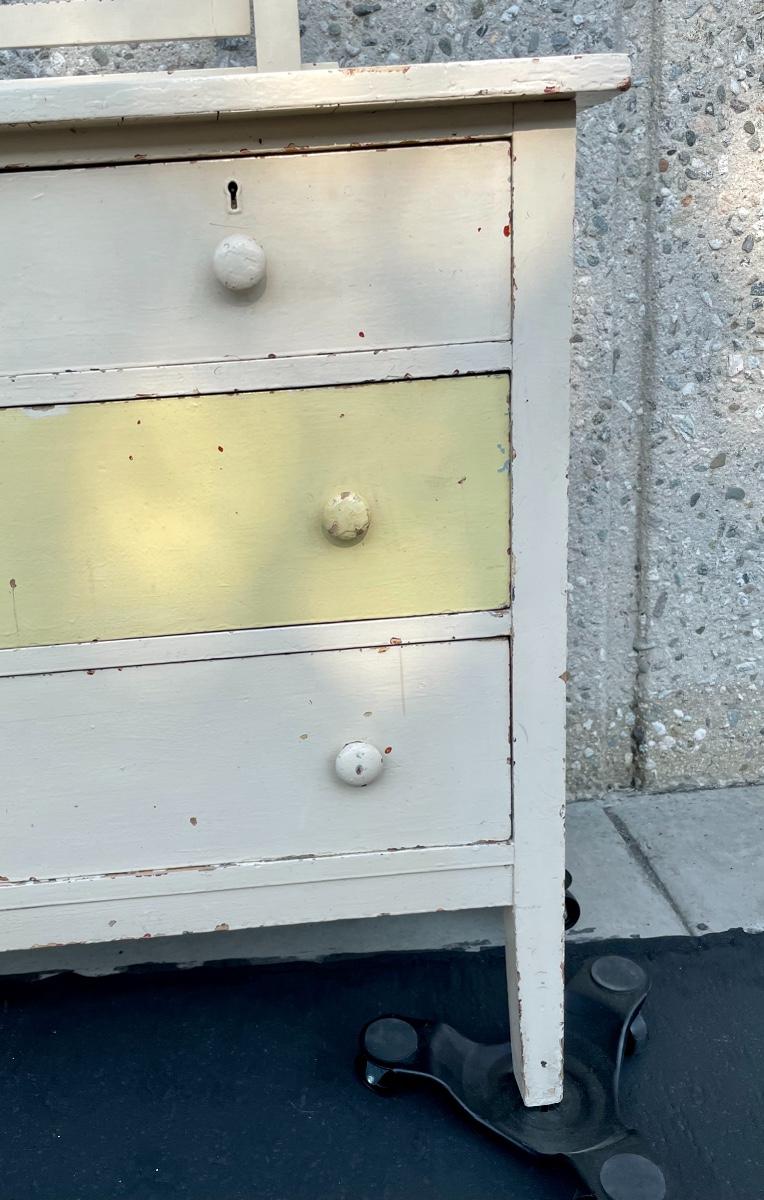 Antique Dresser with Swivelmount mirror